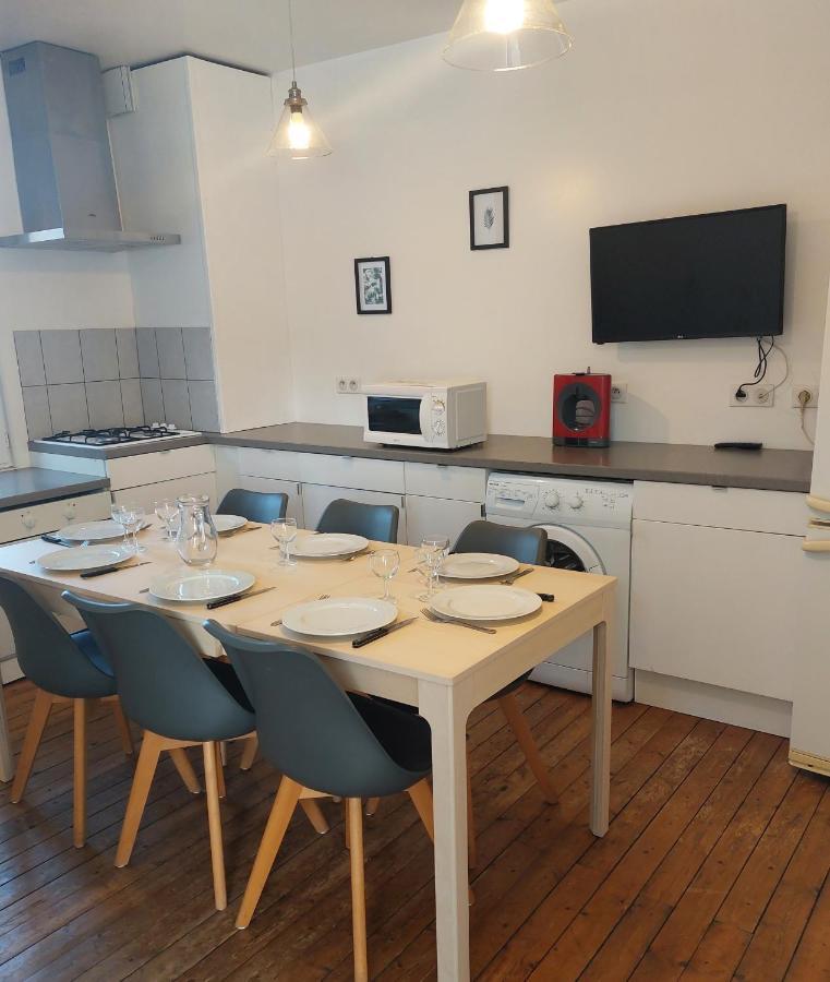 Les Belles Terrasses Dieppe ,3 Appartements , Le Vegetal De 1 A 8 Personnes , Le Tropical De 1 A 6 Personnes , Le Floral Avec Terrasse De 1 A 3 Personnes , Quartier Calme Au Stationnement Gratuit A Cote De L'Avenue Verte Εξωτερικό φωτογραφία