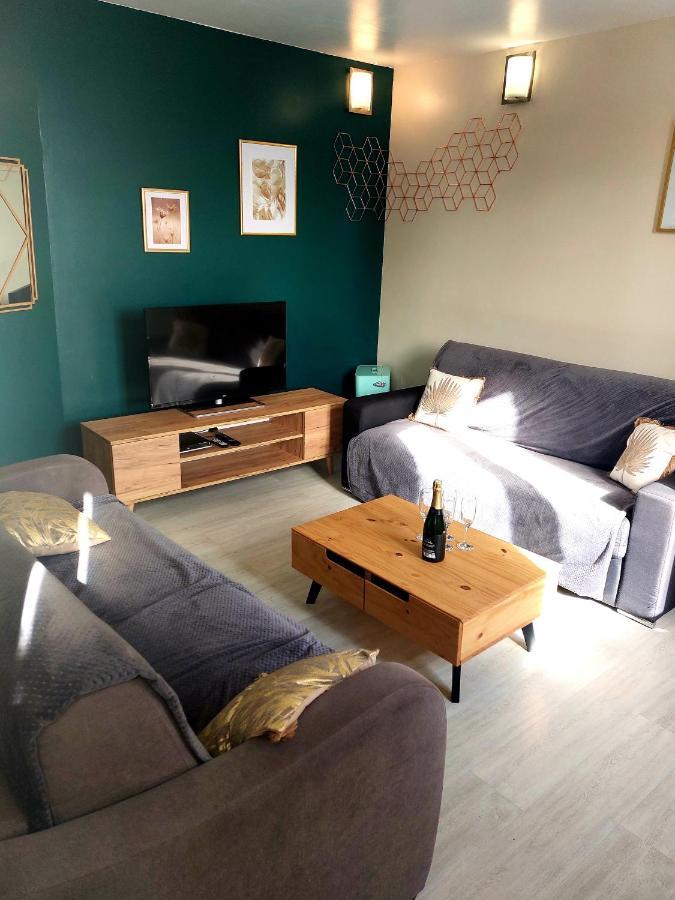 Les Belles Terrasses Dieppe ,3 Appartements , Le Vegetal De 1 A 8 Personnes , Le Tropical De 1 A 6 Personnes , Le Floral Avec Terrasse De 1 A 3 Personnes , Quartier Calme Au Stationnement Gratuit A Cote De L'Avenue Verte Εξωτερικό φωτογραφία