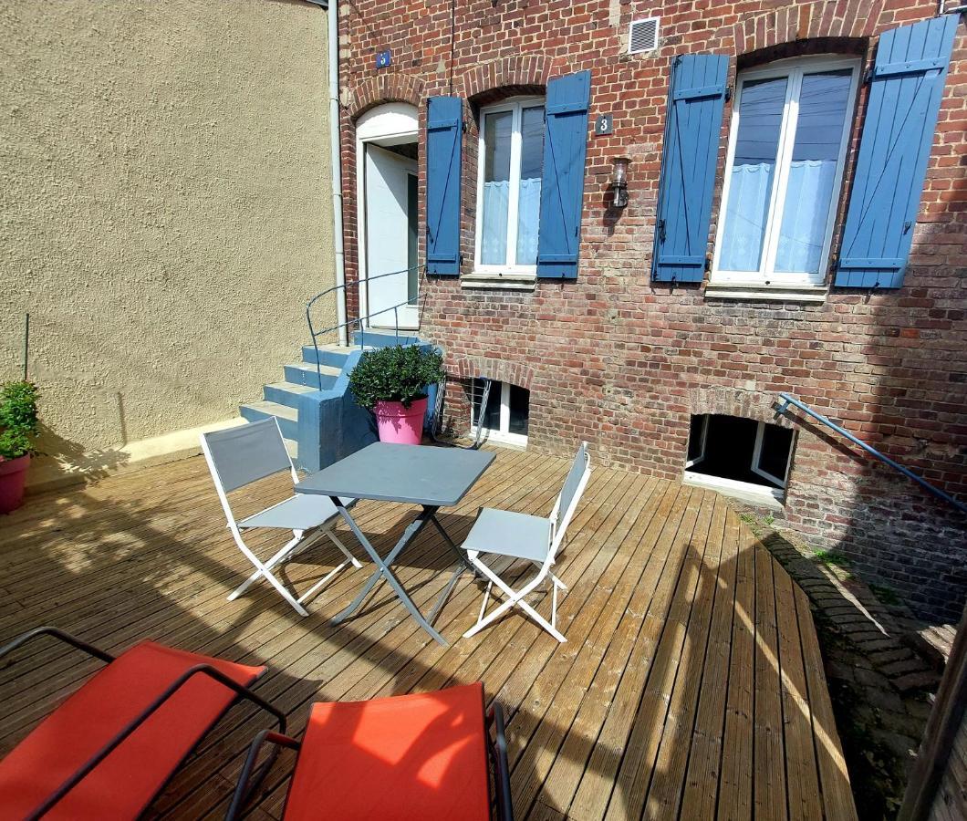 Les Belles Terrasses Dieppe ,3 Appartements , Le Vegetal De 1 A 8 Personnes , Le Tropical De 1 A 6 Personnes , Le Floral Avec Terrasse De 1 A 3 Personnes , Quartier Calme Au Stationnement Gratuit A Cote De L'Avenue Verte Εξωτερικό φωτογραφία